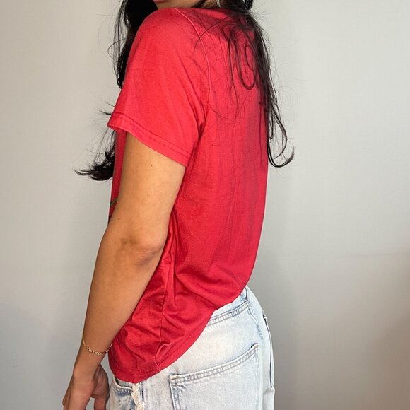 Graphic Red T-shirt - Picture 3 of 3